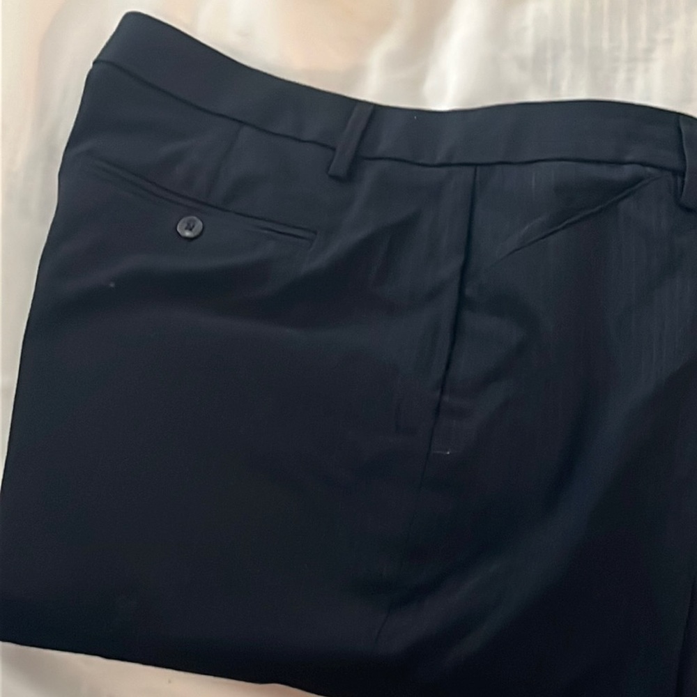 Gap, navy bLue pinstripe trouser pant. Size 10 TALL